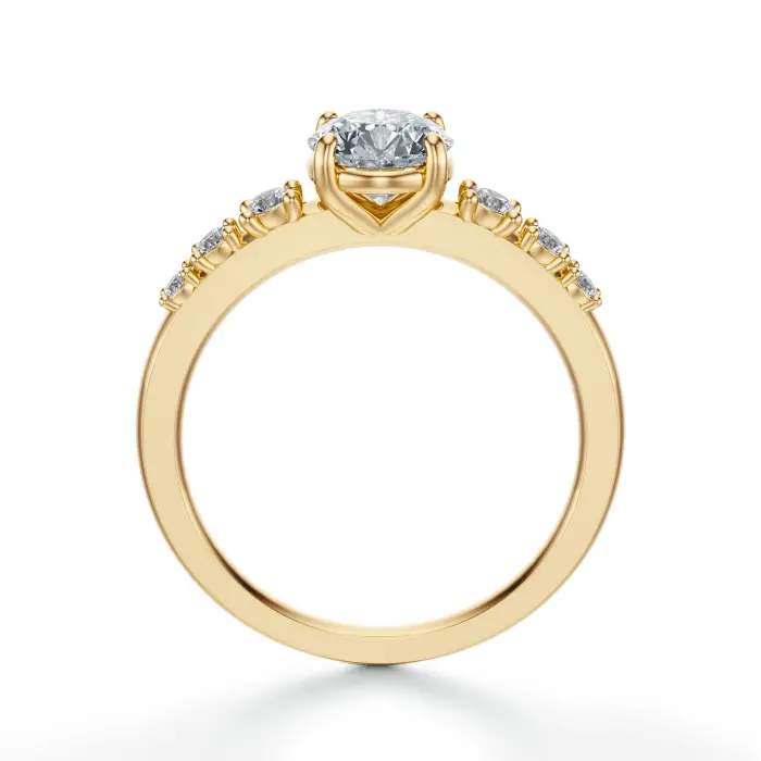 Pierścionek z dużym diamentem 1.0 ct SBPZ_021